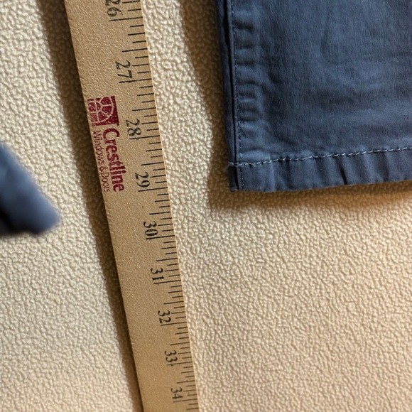 Cutter & Buck Voyager 5 Pocket Mens Pant 42x30 Grey Twill Classic Comfort Preppy - Picture 5 of 8